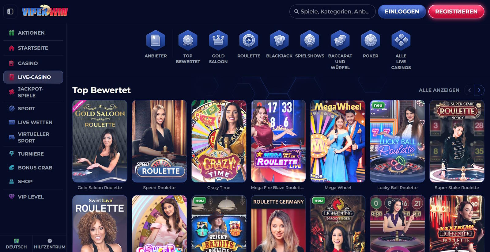 ViperWin Online Casino